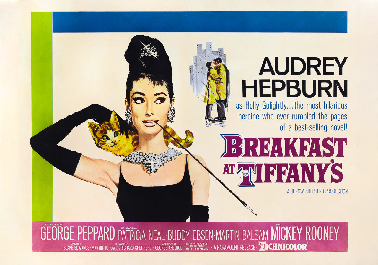 Vitriart Holly+Golightly's+Breakfast+At+Tiffany's+Poster 28X40in